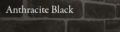 Anthracite black reclaimed brick tile